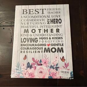 Tribute to Mother Canvas Wall Hanging (New)